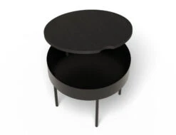 LEVEL Tao Table - Small - Black - Black 22 LEVEL Tao Table - Small - Black - Black -Level Furniture Outlet Store black stained ash wood top a708e1c6 a6b6 4873 8030 394a71b06456