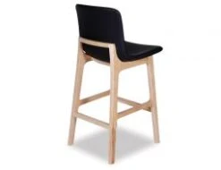 LEVEL Ara Stool - Natural - Black Pad -Level Furniture Outlet Store black stool e671efde bf35 4e72 a254 457b6fc6961e
