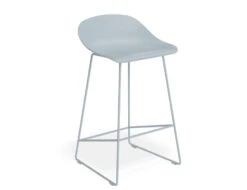 LEVEL Pop Stool - Powder Blue Frame And Shell Seat -Level Furniture Outlet Store blue 660 dbad9ef7 9916 4d14 9fff 58aad7bfc129