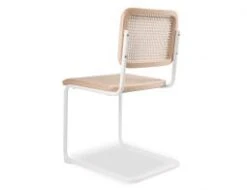 LEVEL Calibre Chair - White With Natural Cane -Level Furniture Outlet Store calliber dining chair rattan f7127e83 92aa 4e1e 8085 c72ad829476a
