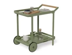 LEVEL Imola Outdoor Bar Cart - Eucalyptus Green -Level Furniture Outlet Store cart drinks outdoor area patio trolley c59ae765 1a2a 440f b638 416e61273847