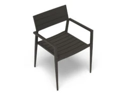 LEVEL Halki Chair - Outdoor - Charcoal -Level Furniture Outlet Store charcoal outdoor aluminium powdercoat 9ca4f4dd 77d9 49c3 a118 1c8b4ed59633