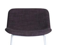 LEVEL Umbria Stool - White - Charcoal Fabric -Level Furniture Outlet Store charcoal seat 1549d1f1 e428 4a5e 8491 ceefaf26bd84