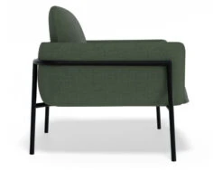 LEVEL Charlie Armchair - Kelp Green -Level Furniture Outlet Store charlie single kelpgreen side