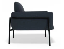 LEVEL Charlie Armchair - Midnight Blue -Level Furniture Outlet Store charlie single midnightblue side