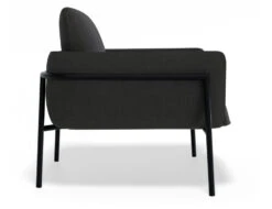 LEVEL Charlie Armchair - Storm Grey -Level Furniture Outlet Store charlie single stormgrey side