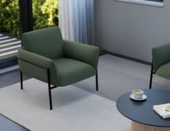 LEVEL Charlie Armchair - Kelp Green -Level Furniture Outlet Store charlie singlesofa kelpgreen lifestyle1