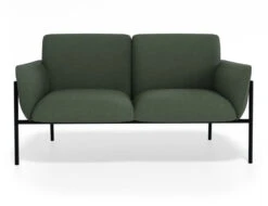 LEVEL Charlie 2 Seat Sofa - Kelp Green -Level Furniture Outlet Store charlie two kelpgreen front
