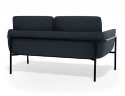 LEVEL Charlie 2 Seat Sofa - Midnight Blue 10 LEVEL Charlie 2 Seat Sofa - Midnight Blue -Level Furniture Outlet Store charlie two midnightblue back