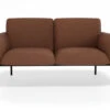 LEVEL Charlie 2 Seat Sofa - Terracotta Rust