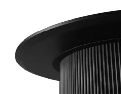 LEVEL Mimi Coffee Table - Black - Black -Level Furniture Outlet Store close up all black low 3784af58 d6d9 4ca7 b099 fa6f98d11710