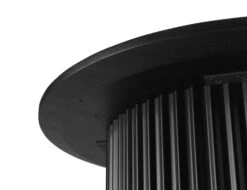 LEVEL Mimi Side Table - Black - Black -Level Furniture Outlet Store close up 9c4c462a 6a3f 4cad bb59 543f8cefdd8f