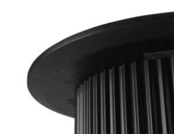 LEVEL Mimi Side Table - Black - Black -Level Furniture Outlet Store close up dd1aab30 306a 4c48 b65a e49ba6483cdc