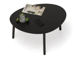 LEVEL Cetara Coffee Table - Black - Medium -Level Furniture Outlet Store coffeetableblack outdoor