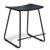 LEVEL Hudson Low Stool - Black - Black Timber