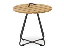 LEVEL Take Outdoor Side Table - Charcoal -Level Furniture Outlet Store dark side table 88245a36 6e38 448a 8f99 2e4038f24137