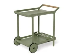LEVEL Imola Outdoor Bar Cart - Eucalyptus Green -Level Furniture Outlet Store drinkstrolley portable outdoor 5637e4a0 76f1 413d aff0 fcbaf7a19376