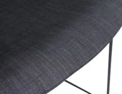 LEVEL Lonsdale Arm Chair - Black Sled - Charcoal Fabric -Level Furniture Outlet Store fabric 69dfacf8 69d5 4842 8902 3cdc666ae6b0