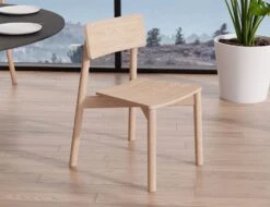LEVEL Andi Chair - Natural Ash -Level Furniture Outlet Store front andi chair natural