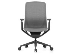 LEVEL Gravity Ergonomic Office Chair - Charcoal Frame - Charcoal Mesh -Level Furniture Outlet Store front on office chair