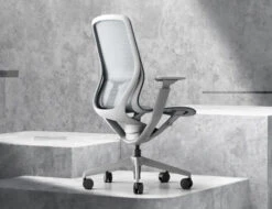LEVEL Gravity Ergonomic Office Chair - Light Grey Frame - Light Grey Mesh 15 LEVEL Gravity Ergonomic Office Chair - Light Grey Frame - Light Grey Mesh -Level Furniture Outlet Store gravity office chair 0005 ERA 01