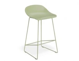 LEVEL Pop Stool - Dusty Green Frame And Shell Seat 20 LEVEL Pop Stool - Dusty Green Frame And Shell Seat - Image 20
