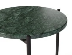 LEVEL Nexus Marble Side Table - Green Guatemala -Level Furniture Outlet Store green marble round side table