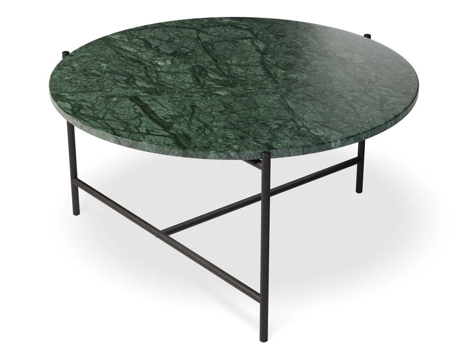 LEVEL Nexus Marble Coffee Table - Green Guatemala 1 LEVEL Nexus Marble Coffee Table - Green Guatemala