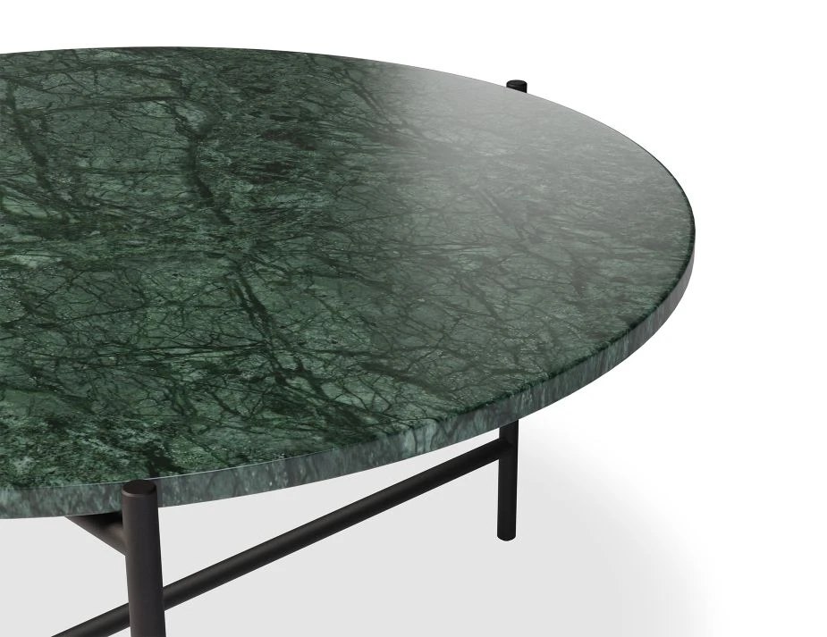 LEVEL Nexus Marble Coffee Table - Green Guatemala 4 LEVEL Nexus Marble Coffee Table - Green Guatemala - Image 4