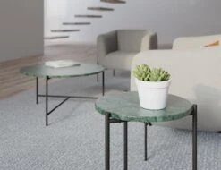 LEVEL Nexus Marble Side Table - Green Guatemala -Level Furniture Outlet Store green side and coffee table 7db91195 d146 4b30 acae a3864db4ebd0