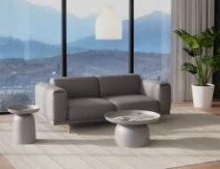 LEVEL Soda Coffee - Large - Silver Grey -Level Furniture Outlet Store grey soda side table 75cm coffee table d237ba6c b63b 4b88 a733 1dd01cd10994