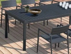LEVEL Halki Table - Outdoor - 220cm X 100cm - Charcoal 6 LEVEL Halki Table - Outdoor - 220cm X 100cm - Charcoal -Level Furniture Outlet Store halki outdoor table al 220charcoal 411c8443 f5ab 41ec 8714 fd725274501c