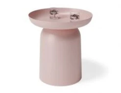 LEVEL Soda Table - Small - Dusty Pink -Level Furniture Outlet Store hero side table pink soda glasses 7a59fab8 a23c 4871 9f60 d69d451404f5