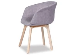 LEVEL Lonsdale Arm Chair - Natural - Grey Fabric -Level Furniture Outlet Store linen tub chair 198f0c1c b658 4da3 bcc3 977947d07d4d