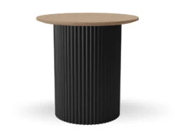 LEVEL Mimi Side Table - Black - Natural -Level Furniture Outlet Store low angle mimi 6d4a4fe4 938a 4b46 8589 608e34ad50a6