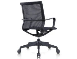 LEVEL Lunar Low Back Office Chair - Black Frame - Black Mesh -Level Furniture Outlet Store lunar office chair 1