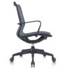 LEVEL Lunar Low Back Office Chair - Black Frame - Black Mesh