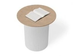 LEVEL Mimi Side Table - White - Natural -Level Furniture Outlet Store mimi bok side table fbdd4560 0a3c 4524 a289 c7ca01b5bcdb