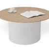 LEVEL Mimi Coffee Table - White - Natural