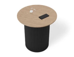 LEVEL Mimi Side Table - Black - Natural -Level Furniture Outlet Store mimi pods 3023fac2 300b 4bfb b3bb 669b14277cc5