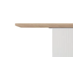 LEVEL Mimi Coffee Table - White - Natural -Level Furniture Outlet Store mimi white side close up 8bd5de4c 51bc 419b 97de d6c591811fe4