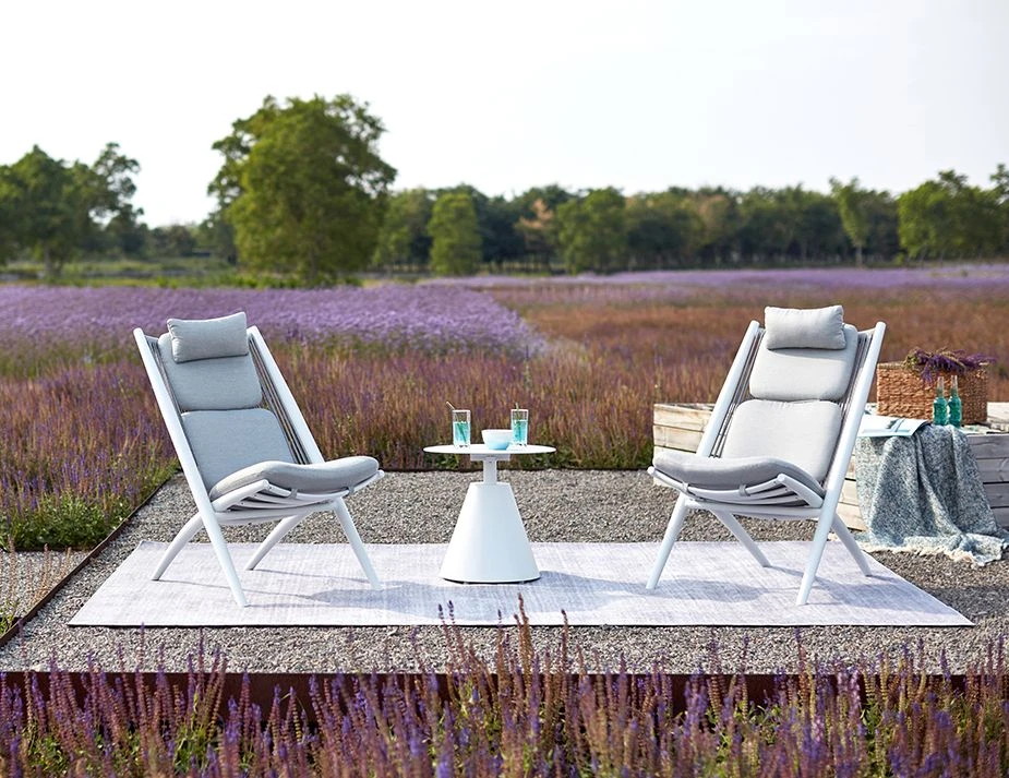 LEVEL Corvo Outdoor Side Table - White 4 LEVEL Corvo Outdoor Side Table - White - Image 4