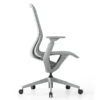 LEVEL Gravity Ergonomic Office Chair - Light Grey Frame - Light Grey Mesh