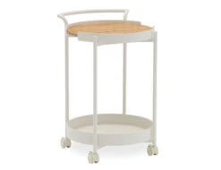 LEVEL Fino Outdoor Bar Cart - White 13 LEVEL Fino Outdoor Bar Cart - White -Level Furniture Outlet Store modern trolley 8666f56e c58b 4097 b7be ca18bc3d606a
