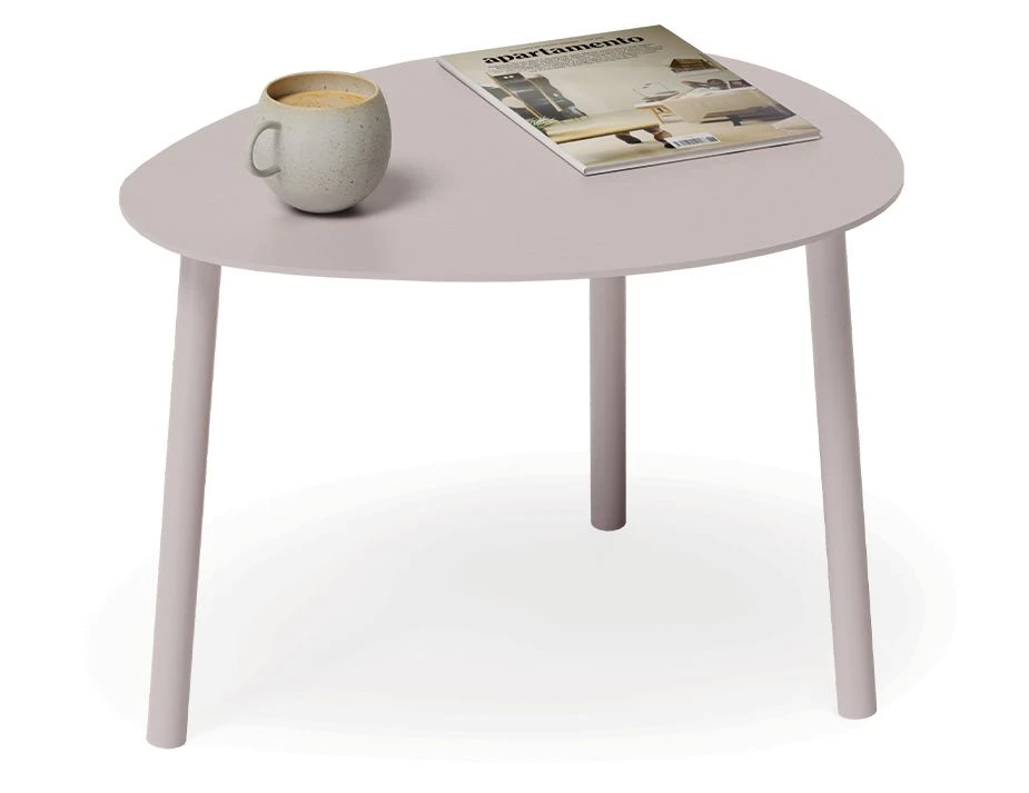 LEVEL Cetara Side Table - Outdoor - Pale Blush 1 LEVEL Cetara Side Table - Outdoor - Pale Blush