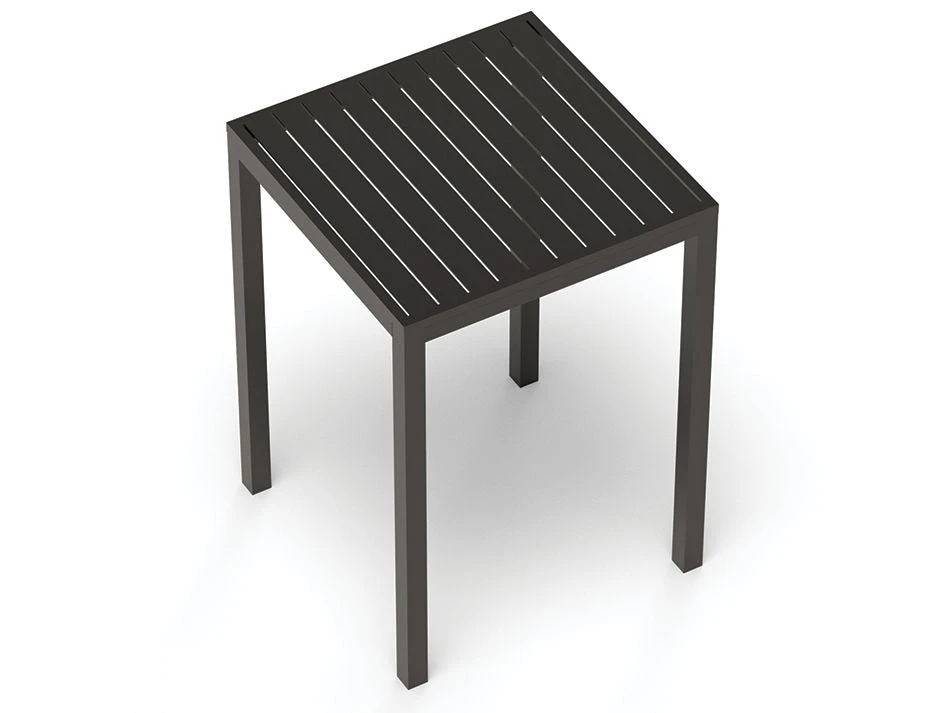 LEVEL Halki Table - Outdoor - High Bar - Matt Charcoal 77 X 77cm 3 LEVEL Halki Table - Outdoor - High Bar - Matt Charcoal 77 X 77cm - Image 3