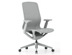LEVEL Gravity Ergonomic Office Chair - Light Grey Frame - Light Grey Mesh 16 LEVEL Gravity Ergonomic Office Chair - Light Grey Frame - Light Grey Mesh -Level Furniture Outlet Store office chair in light grey