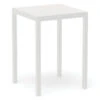 LEVEL Halki Table - Outdoor - High Bar - Matt White 77 X 77cm