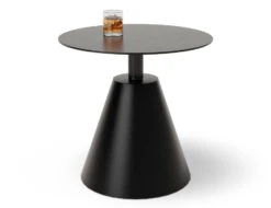 LEVEL Corvo Outdoor Side Table - Black