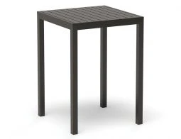LEVEL Halki Table - Outdoor - High Bar - Matt Charcoal 77 X 77cm 12 LEVEL Halki Table - Outdoor - High Bar - Matt Charcoal 77 X 77cm - Image 12